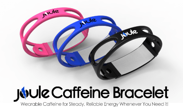 With this bracelet you won't need coffee to wake