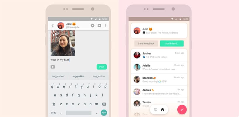 Android users have a new social network: Peach